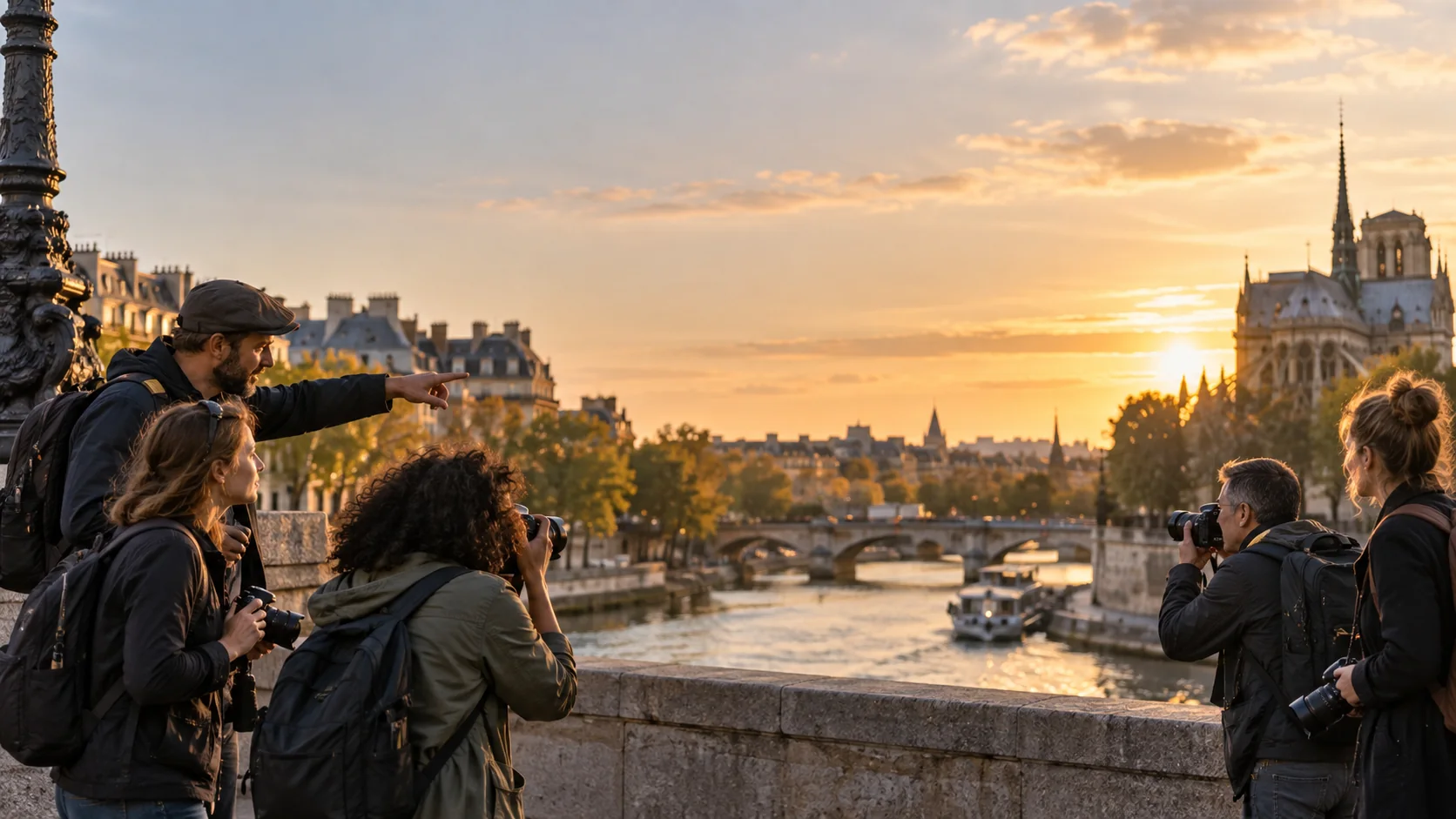 Atelier photo en extérieur à Paris